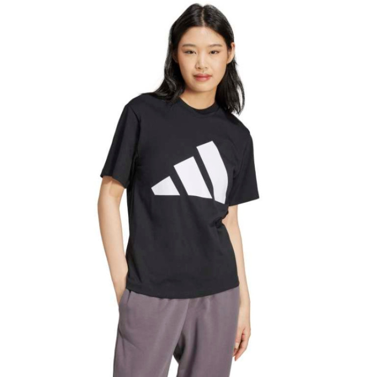Camisetas Adidas Essentials Big Logo Cotton  "Black"