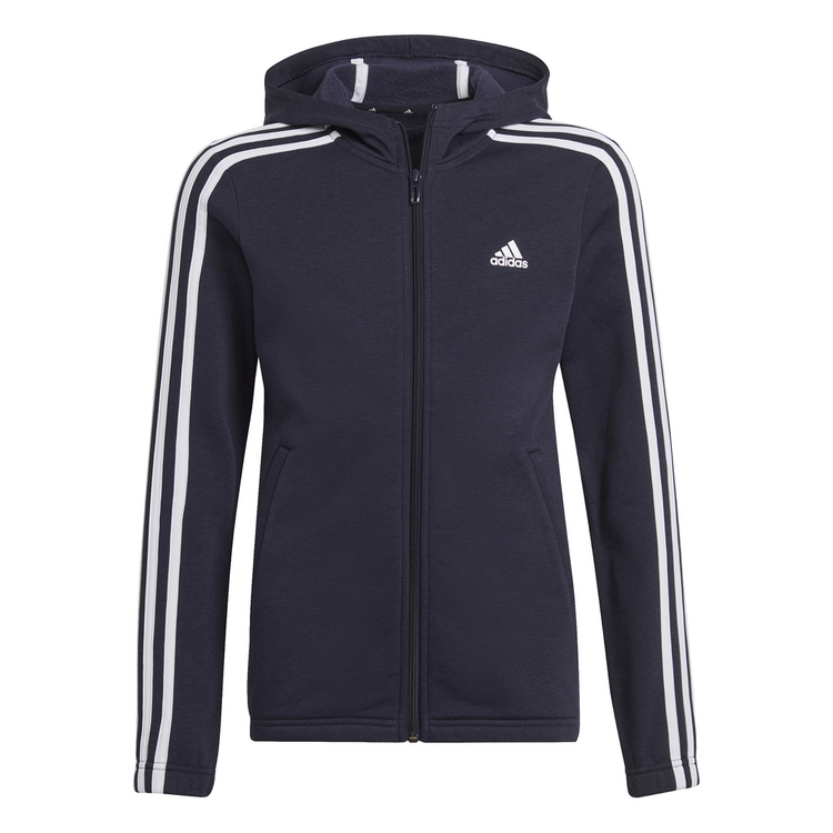Añadir a la cesta Adidas Girls Essential 3-Stripes Fleece Full-Zip Adidas Girls Essential 3-Stripes Fleece Full-Zip