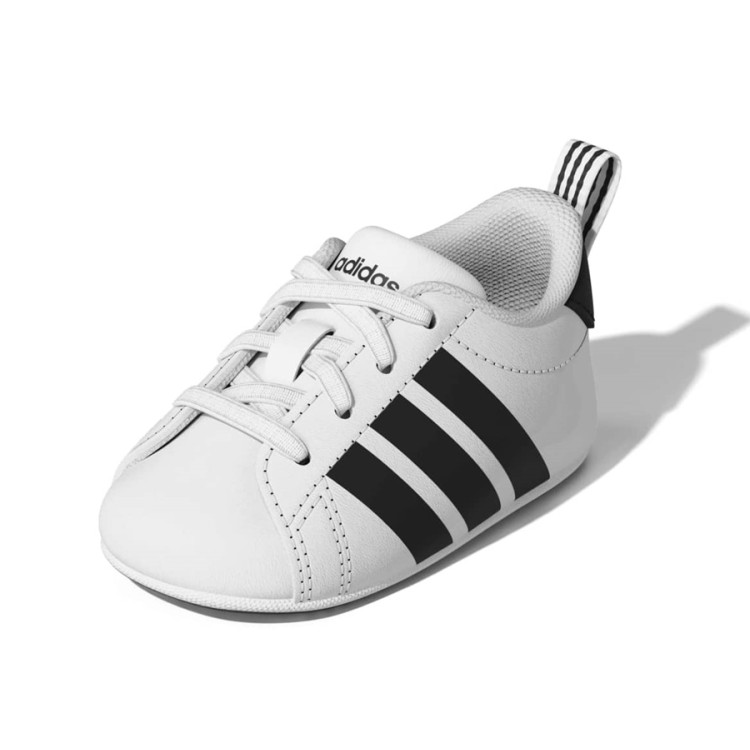 Zapatillas Bebé Adidas Grand Court Crib "White-Black"