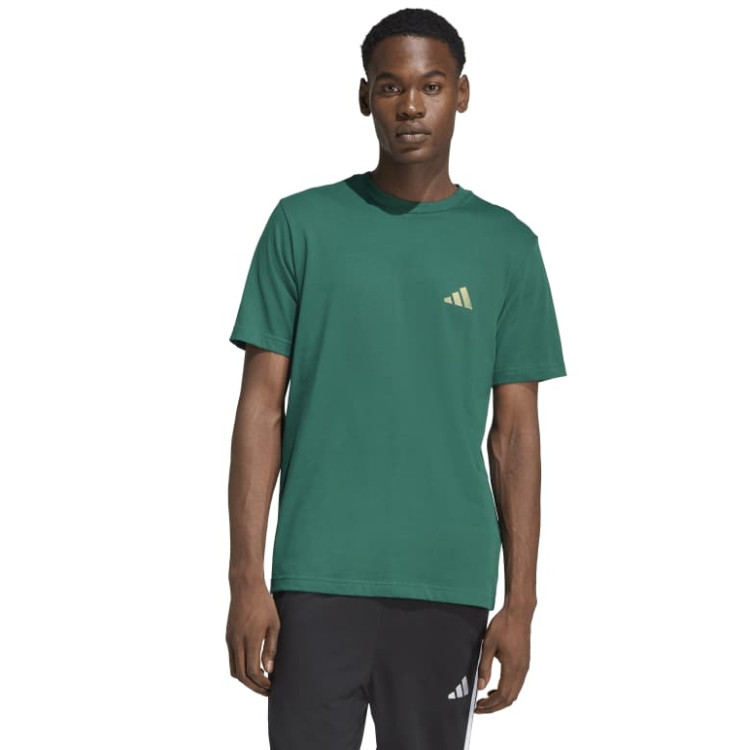Camiseta Adidas I LIKE THE STRIPES  "Green"