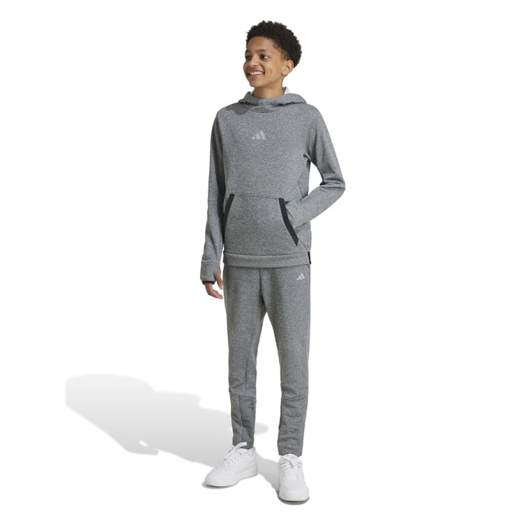 Añadir a la cesta Adidas Kids Fleece Joggers "Black Melange" Adidas Kids Fleece Joggers "Black Melange"