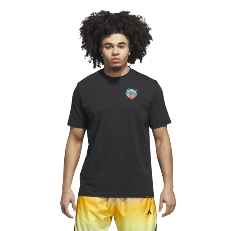 Camiseta Basket Adidas Novelty Tee 2 "Black"