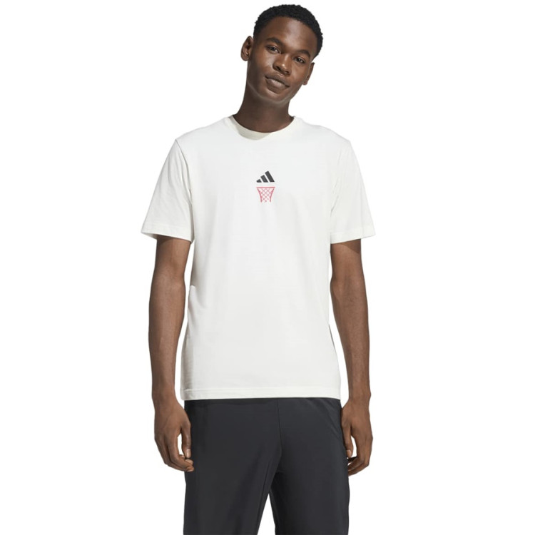 Camiseta Adidas NX Hoop "Off-White"