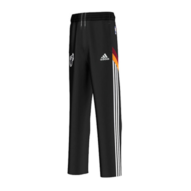 Pantalón Niño/Niña Adidas NBA Miami Winter Hoops "Negro/Granate/amarillo"