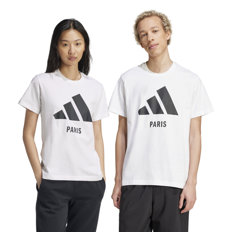 Adidas Paris Graphic T-Shirt "White"
