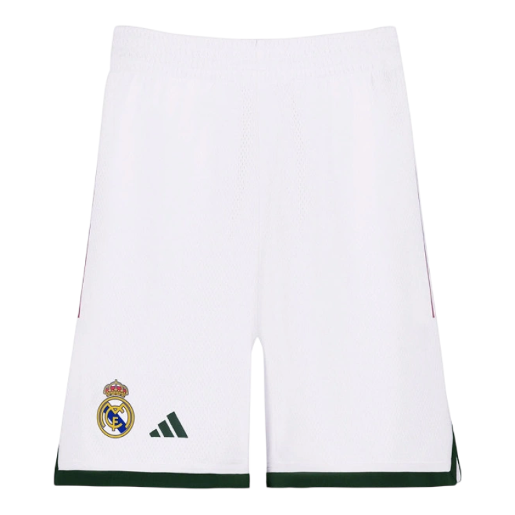 Short Adidas Primera Equipación Real Madrid Basketball 26/27 "White"