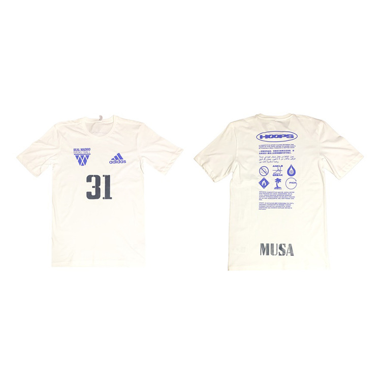 Adidas Real Madrid GFX Tee # 31 MUSA #