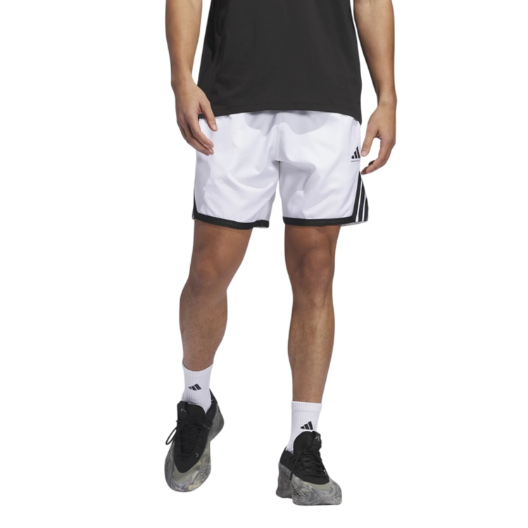 Adidas Short Basket Crazylite "White Black"
