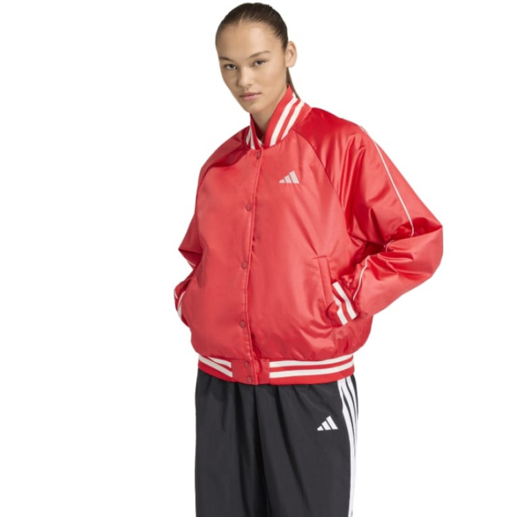 Cazadora Bomber  Adidas Stadium Insulated "Red"
