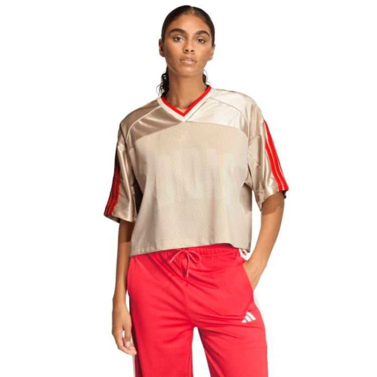 Camiseta Adidas STADIUM MESH "Beige"
