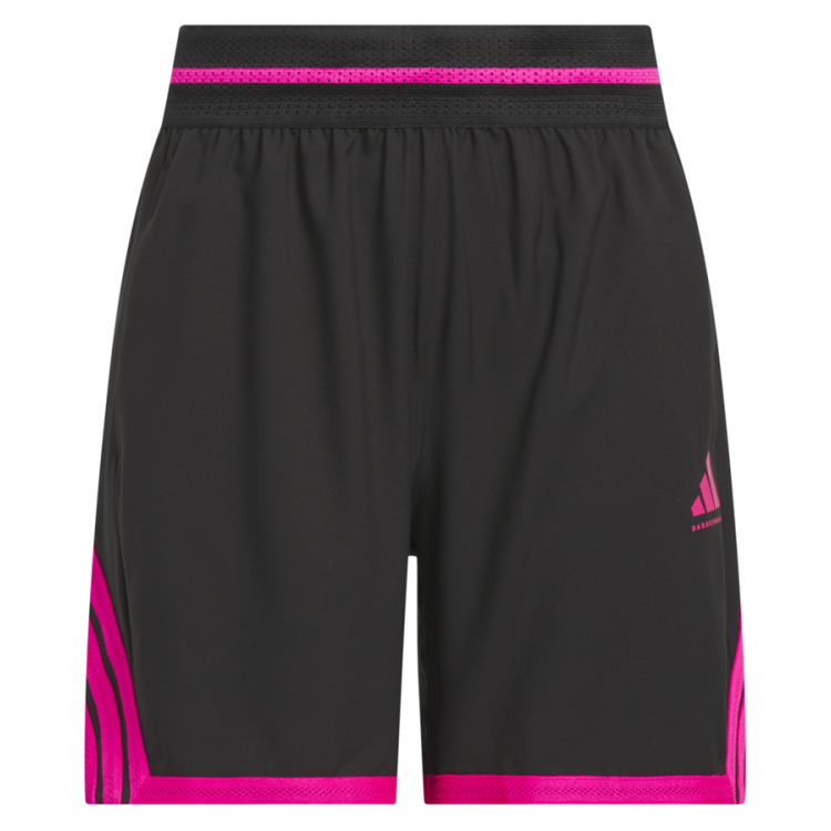 Adidas Wmns Basketball Crazylite Short "Black/Shock Pink"