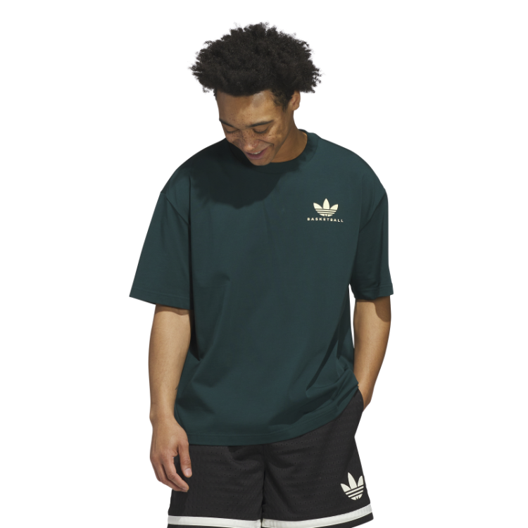 Adidas Worldwide Hoops GFX T-Shirt "Green"