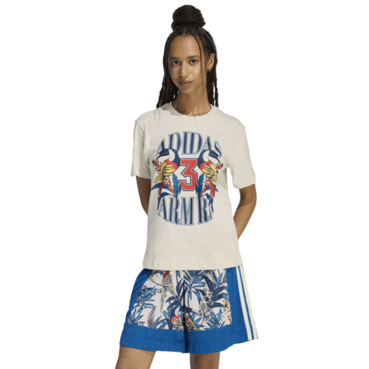 ADIDAS x FARM RIO GRAPHIC T-SHIRT "Grey"