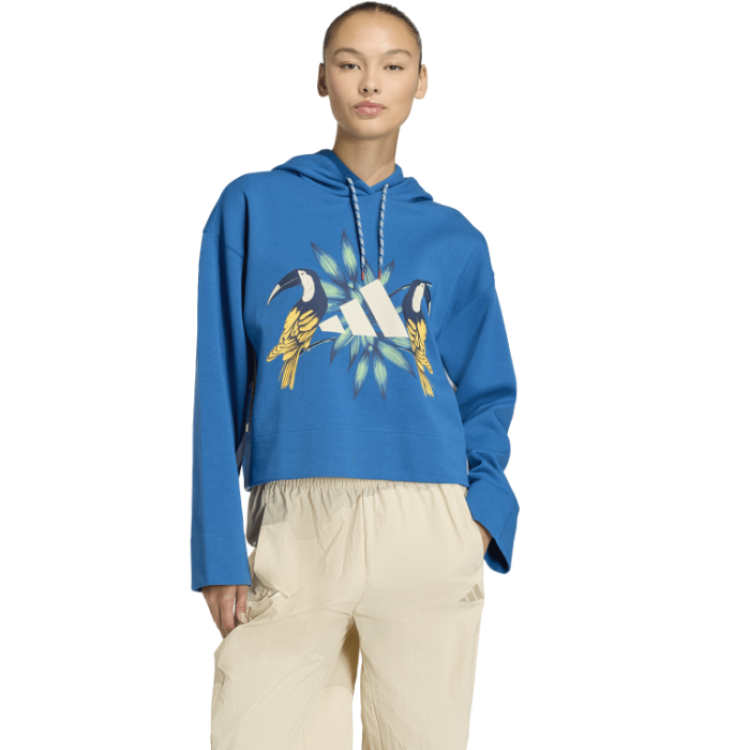 SUDADERA ADIDAS x FARM RIO  "Blue"