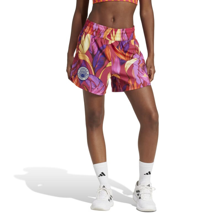 Añadir a la cesta Adidas x FARM Rio Pacer Shorts "Oasis bold pink" Adidas x FARM Rio Pacer Shorts "Oasis bold pink"