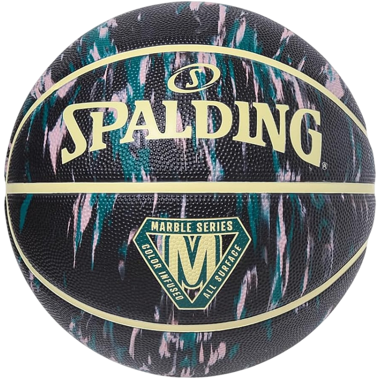 Balón Basket Spalding Marble Series Ruber "Taupe Mauve Teal" Sz.7