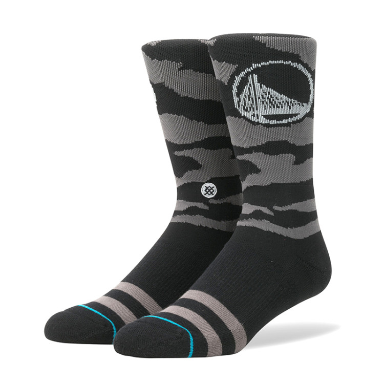Stance NBA Hardwood Nightfall Warriors Socks