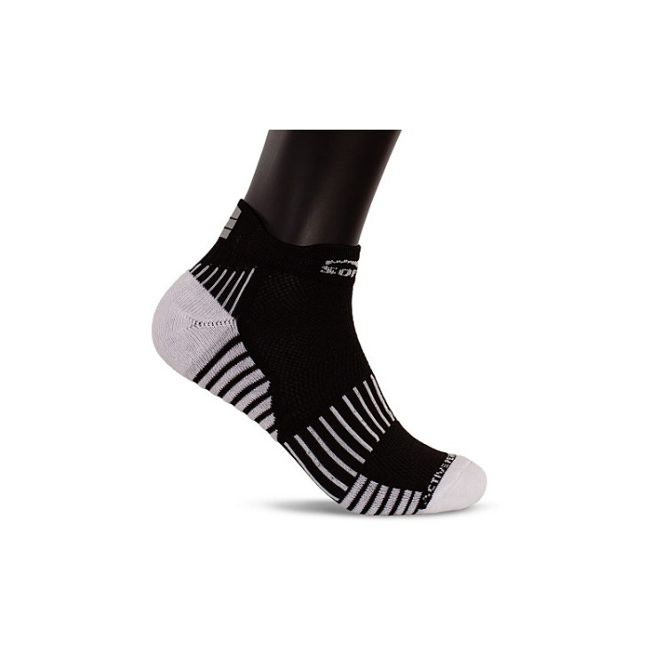 Calcetines  Tobilleros Running Softee Active Perfomance - Negro, 35-38