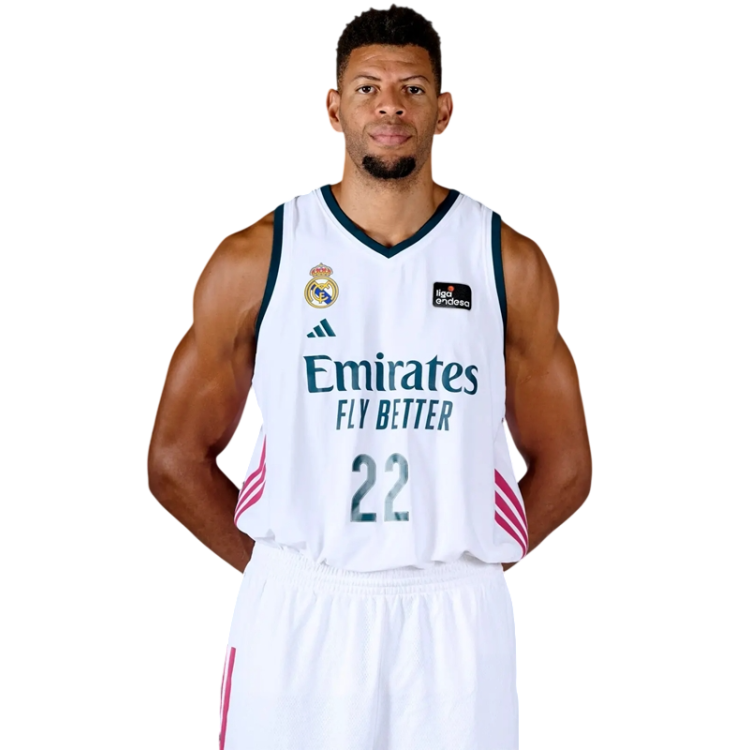 Camiseta ACB Real Madrid Basket 1ª Equipación JR. 2026-27 # 22 TAVARES #