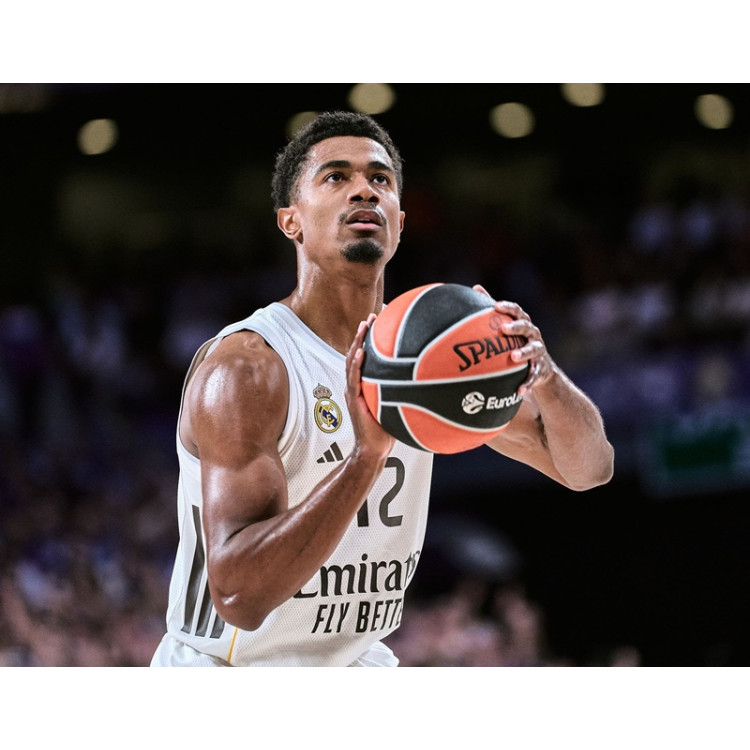 Camiseta Real Madrid Basket 1ª Equipación JR. 2025-26 # 12 MALEDON #