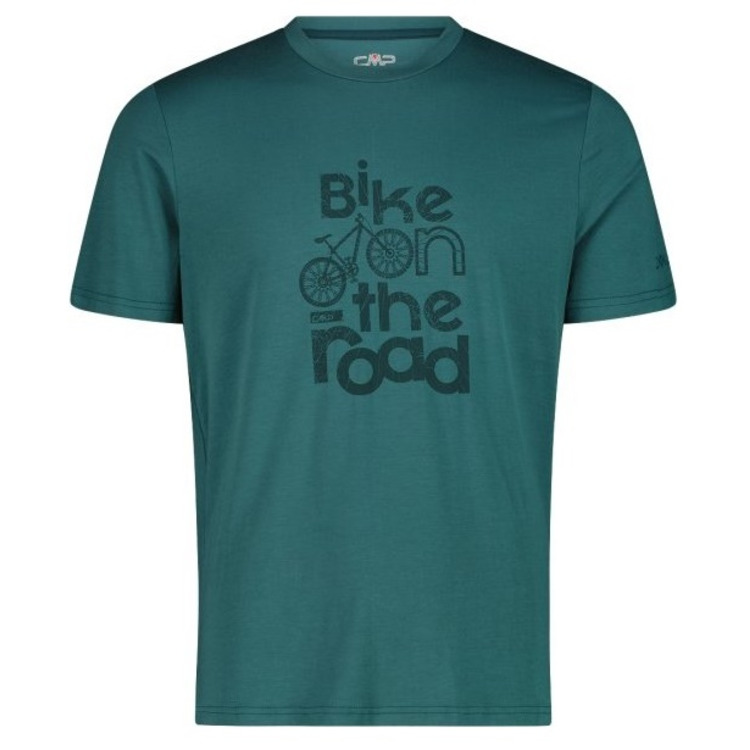 Campagnolo Bamboo Printed T-shirt "Lichen"