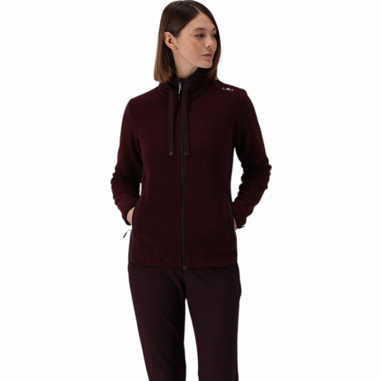 Campagnolo Chaqueta Polar Mujer   "BLACK BERRY"