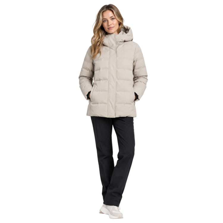 Chaqueta acolchada con capucha Campagnolo "Kaki"