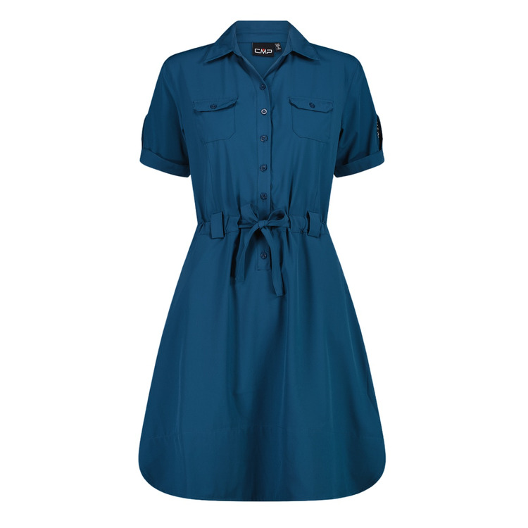 Añadir a la cesta Campagnolo Women's stretch fabric polo neck dress "Night" Campagnolo Women's stretch fabric polo neck dress "Night"