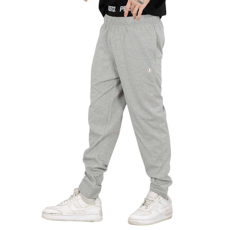 Champion Authentic Logo C Regular Fit Cuff Pants "Medium Gray"