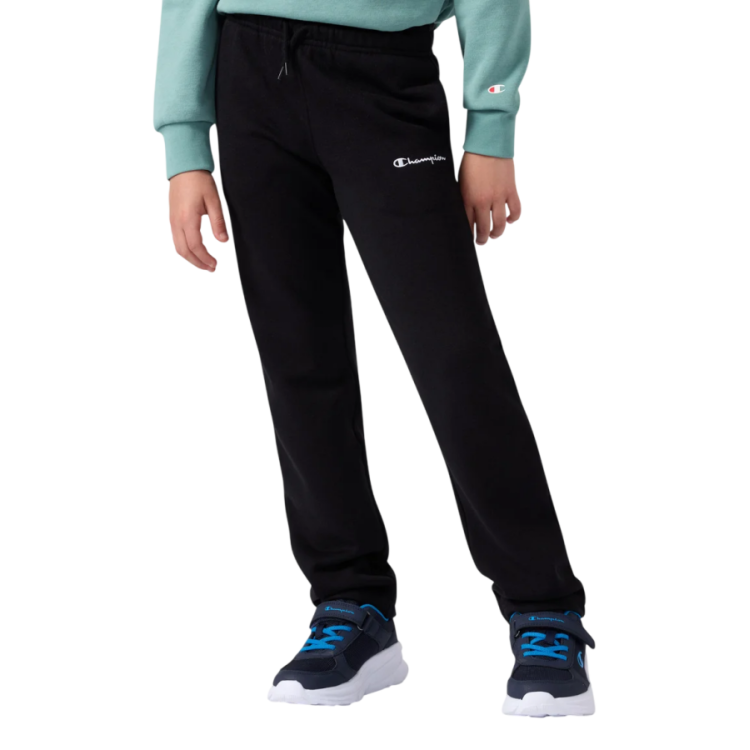 Pantalón niño bajo recto Champion "Black"