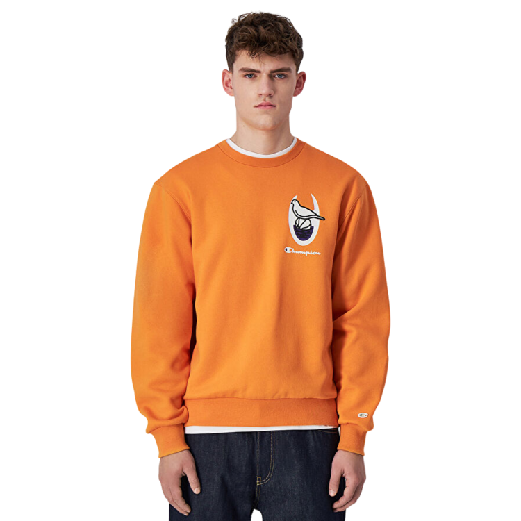 Champion Eco Future Graphic Sweatshirt "Orange"