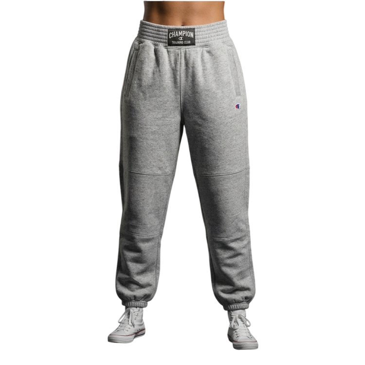 Pantalón Mujer Champion Trainning Club Elastic Cuff  "Grey"