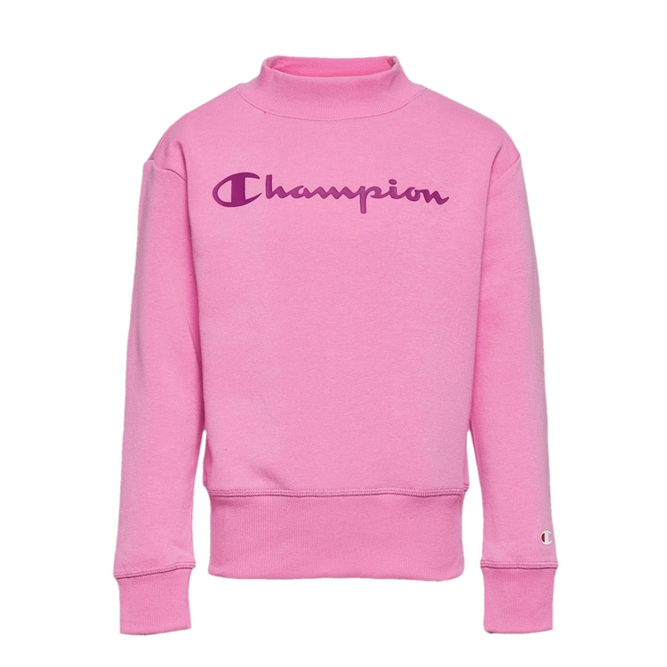 Champion Girls Legacy American Classics Crewneck "Pink"