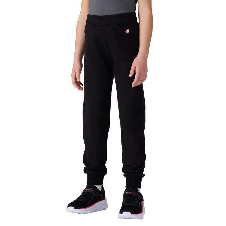 Champion Girls Rib Cuff Fleece Joggers Icons "Black"