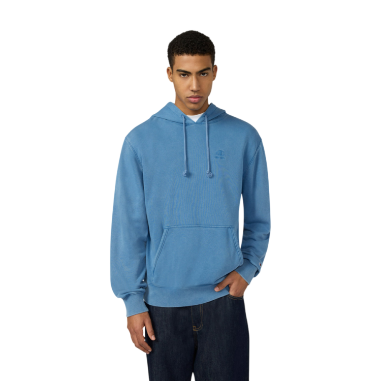 Champion Sudadera capucha logo bordado efecto lavado Icons"sky blue"