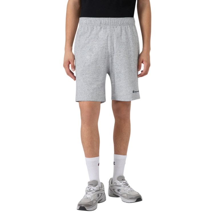 Bermudas Hombre En Jersey Champion Icons " Light Grey"