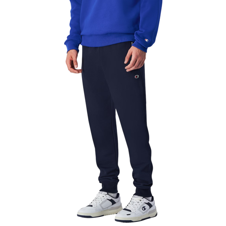 Pantalón Slim Fit Ligero con Puño Champion Icons Pocket Zip "Navy"