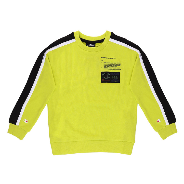 Añadir a la cesta Champion Kids Basketball Neon Sport Sweat Crewneck "GreenYellow" Champion Kids Basketball Neon Sport Sweat Crewneck "GreenYellow"