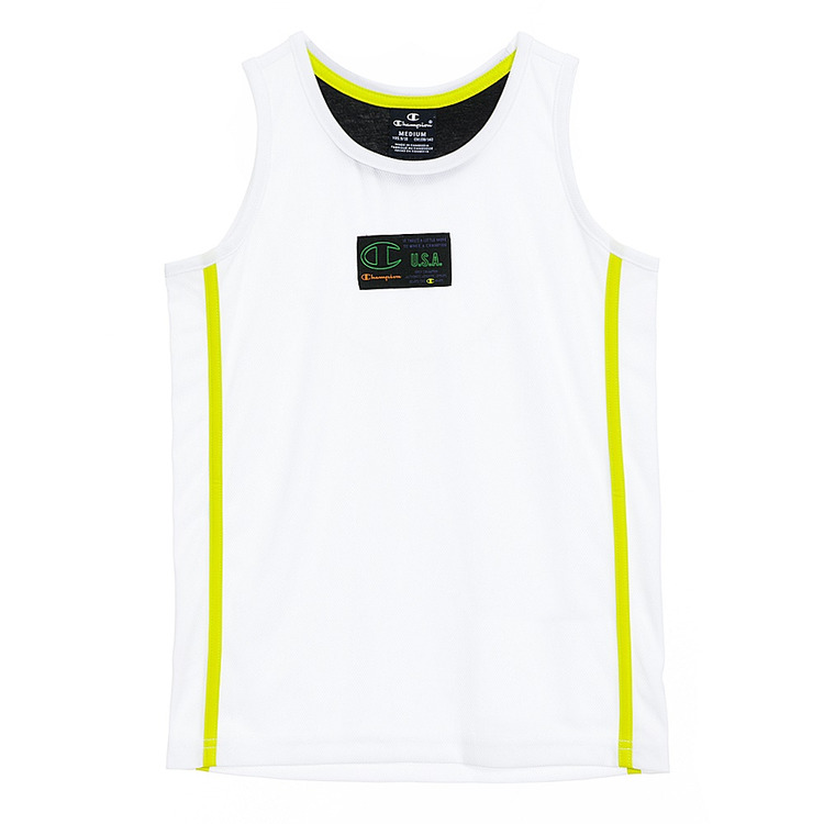 Añadir a la cesta Champion Kids Basketball Neon Sport Tank Top "White" Champion Kids Basketball Neon Sport Tank Top "White"