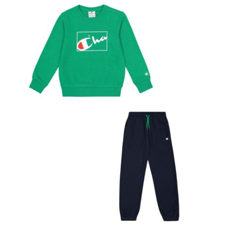 Añadir a la cesta Champion Kids Legacy Crewneck Sweatsuit "Light Green" Champion Kids Legacy Crewneck Sweatsuit "Light Green"