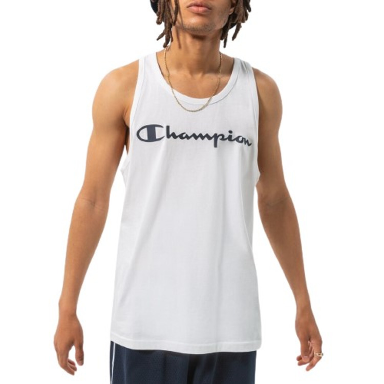 Añadir a la cesta Champion Legacy Contrast Scrip Logo Tank Top "White" Champion Legacy Contrast Scrip Logo Tank Top "White"