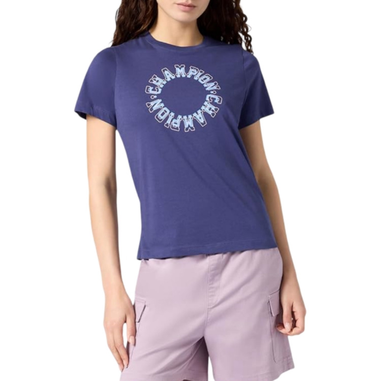 Champion Legacy Women T-Shirt "Blue"