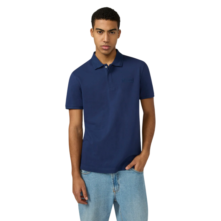 Polo Champion Sportswear con Logo Bordado "Cobalt Blue"