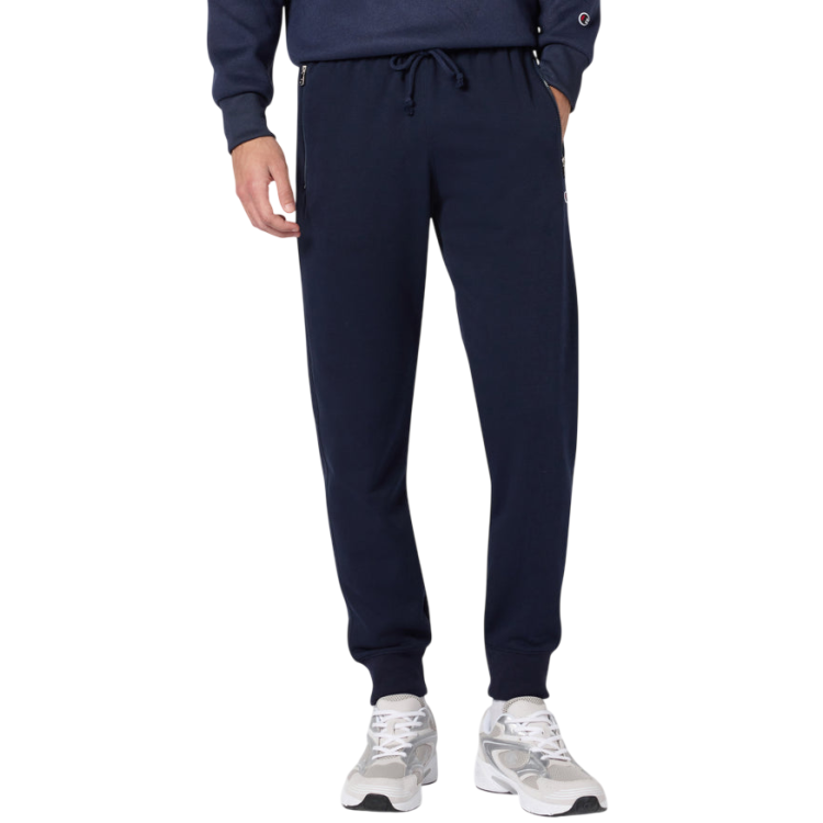 Pantalón Con Puño Champion Pocket Zip "Navy"