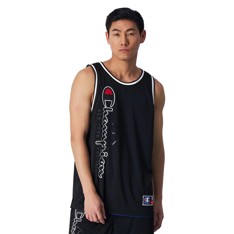 Añadir a la cesta Champion Sport Lifestyle Basketball Reversible Mesh Tank Top "Black-Blue" Champion Sport Lifestyle Basketball Reversible Mesh Tank Top "Black-Blue"