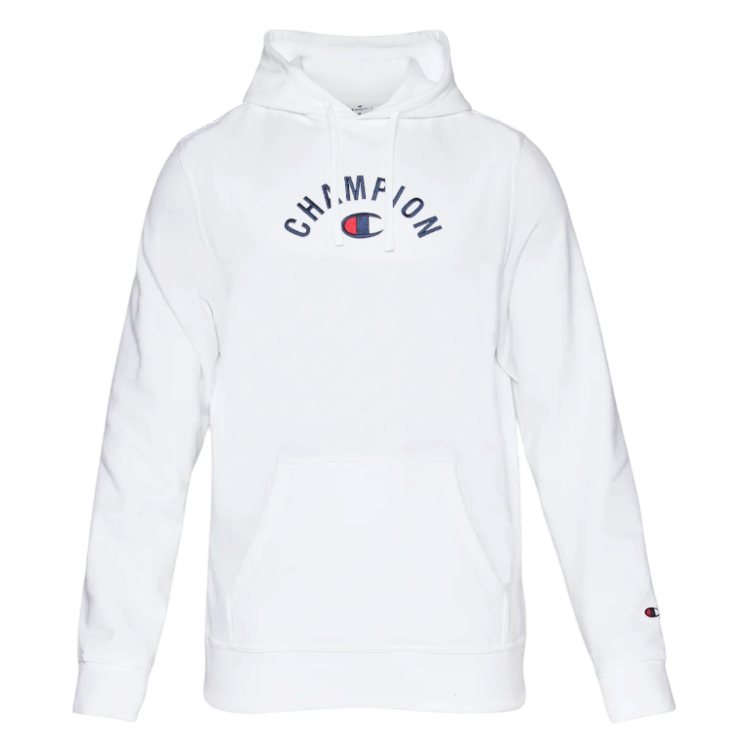 Champion Sport Lifestyle Embroidery Big Logo Hoode Sweatshirt "White"
