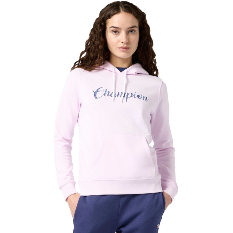 Añadir a la cesta Champion Women's Fleece Hooded Sweatshirt Script Logo "Pink" Champion Women's Fleece Hooded Sweatshirt Script Logo "Pink"