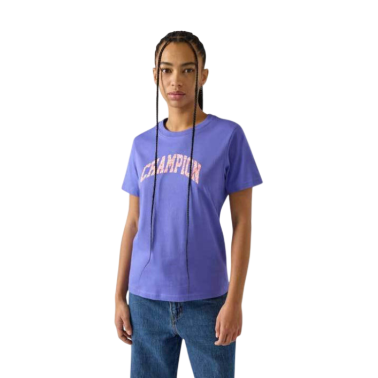 Camiseta Champion Mujer Graphic Logo  "Purple"