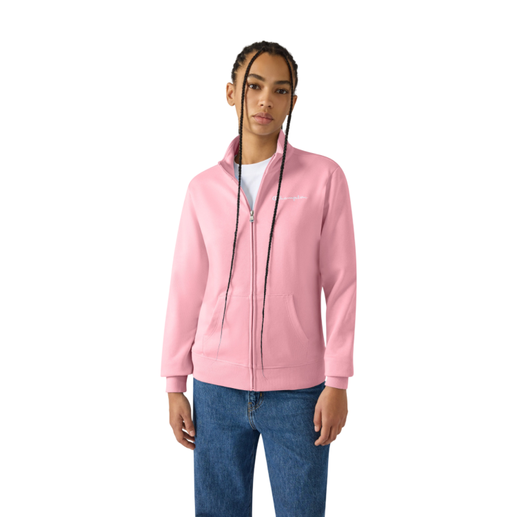 Chaqueta con Cremallera Champion Women’s Lightweight  Logo Icons "Pink"