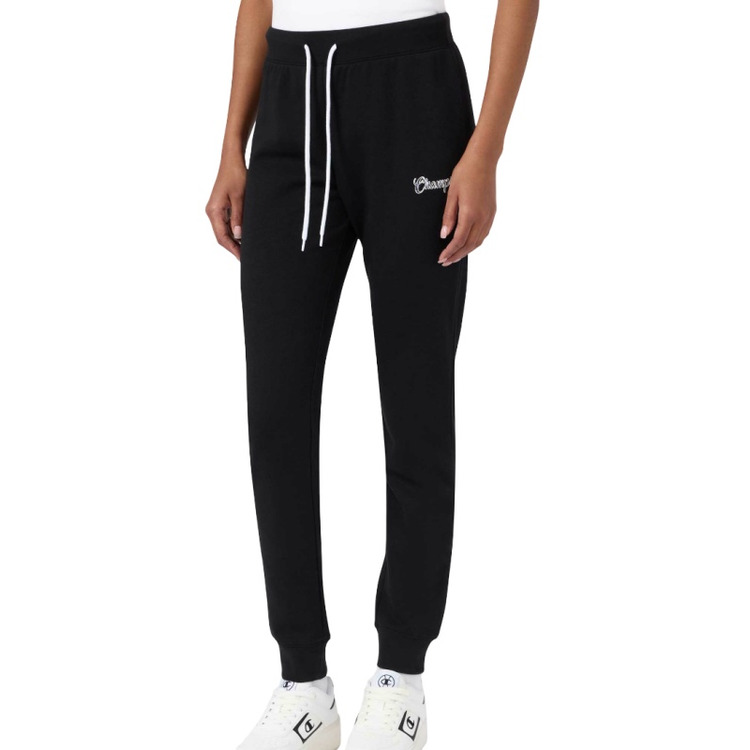 Añadir a la cesta Champion Women's Script Logo Rib Cuff Jogger Pants "Black" Champion Women's Script Logo Rib Cuff Jogger Pants "Black"